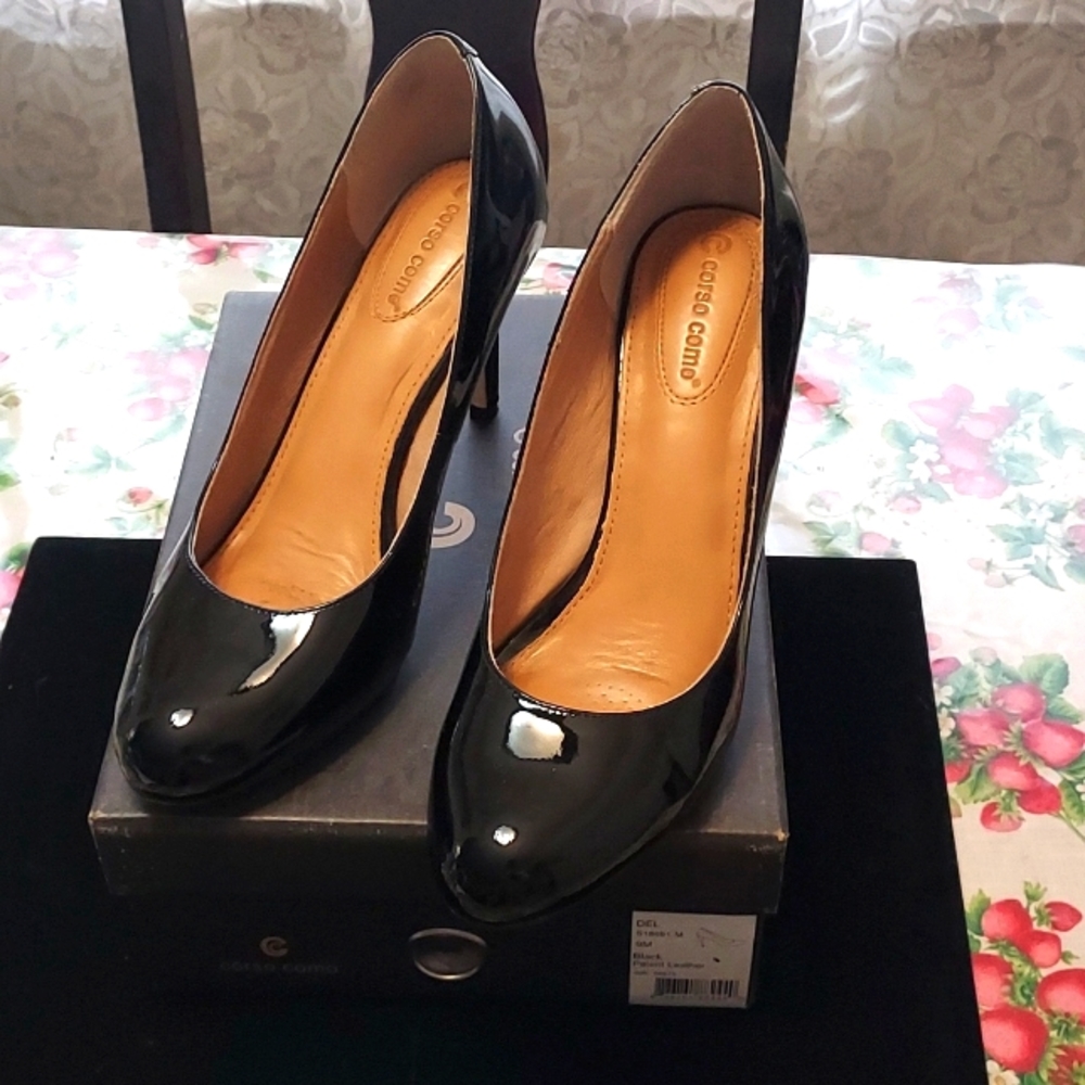Corso Como patent leather heels